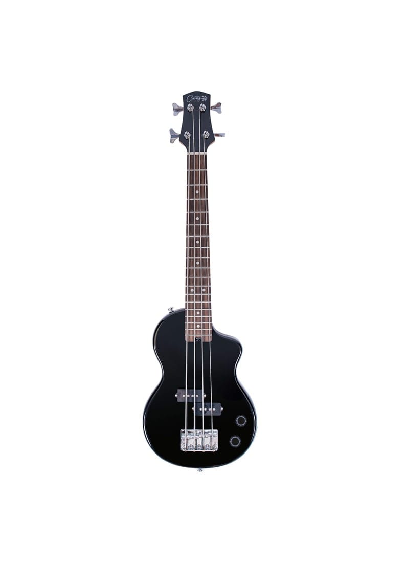CARRY-ON-ST-BASS-JB Mini Bass Guitar Jet Black