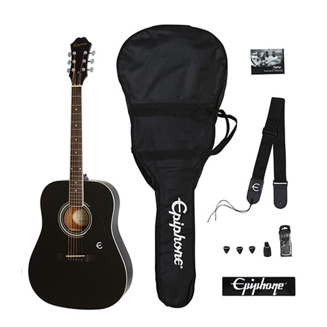 Epiphone PPAG-EAFT-EB FT-100 Player Pack Ebony - Image 2