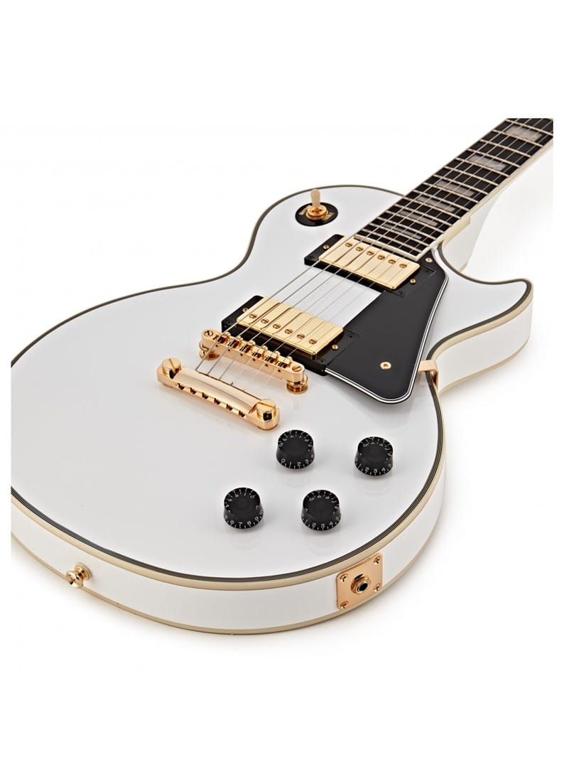 Epiphone EILC-AW Les Paul Custom Alpine White - Image 2
