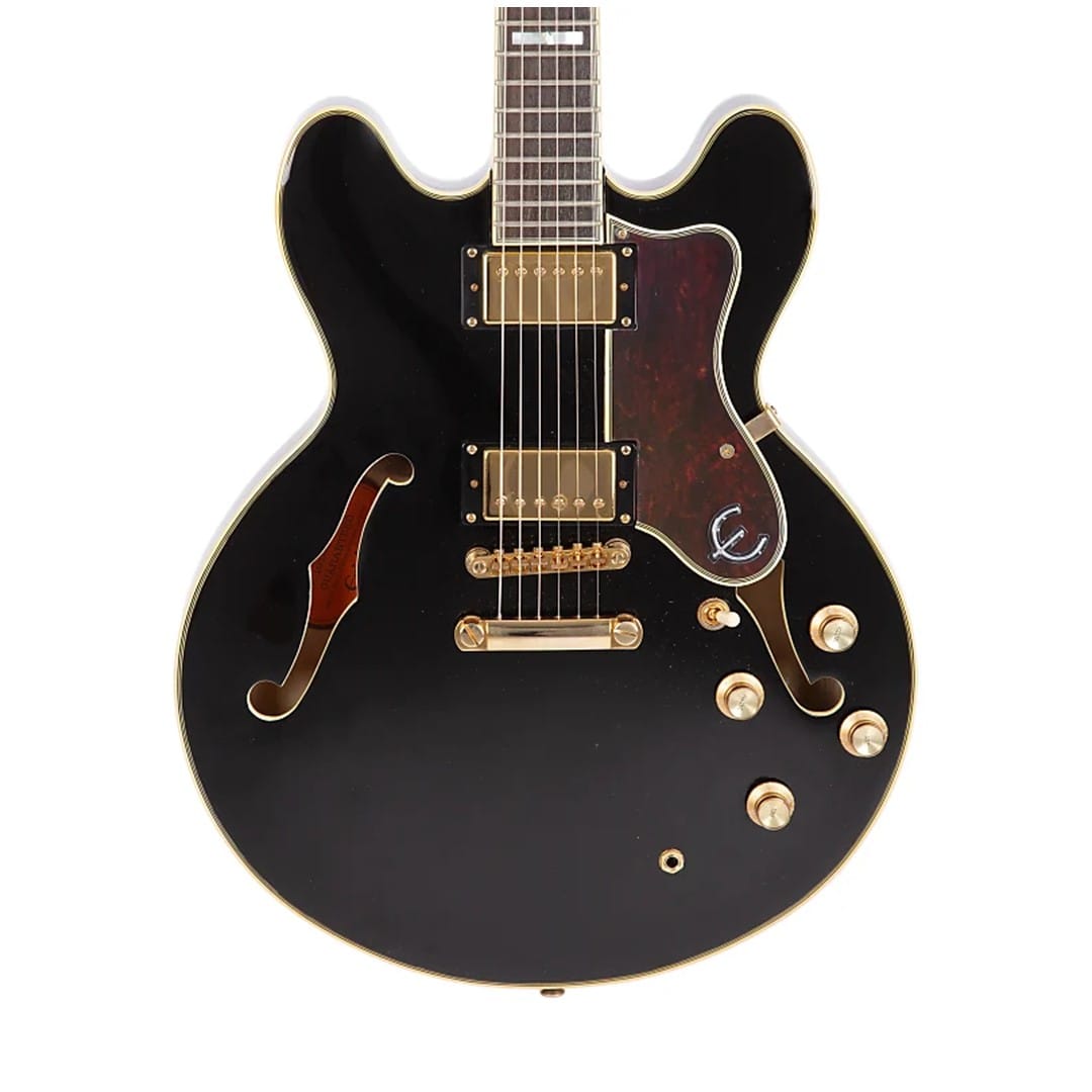 Epiphone ETSP-EB Semi-Hollow Sheraton-II PRO Ebony - Image 2