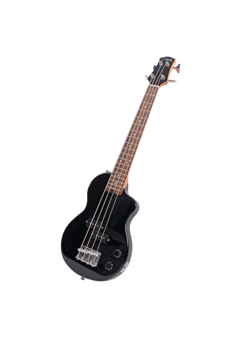 CARRY-ON-ST-BASS-JB Mini Bass Guitar Jet Black - Image 2