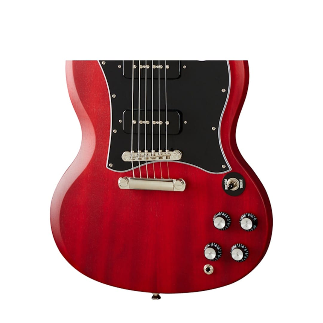 Epiphone EGS9C-WCH SG Classic P-90s Worn Cherry - Image 3