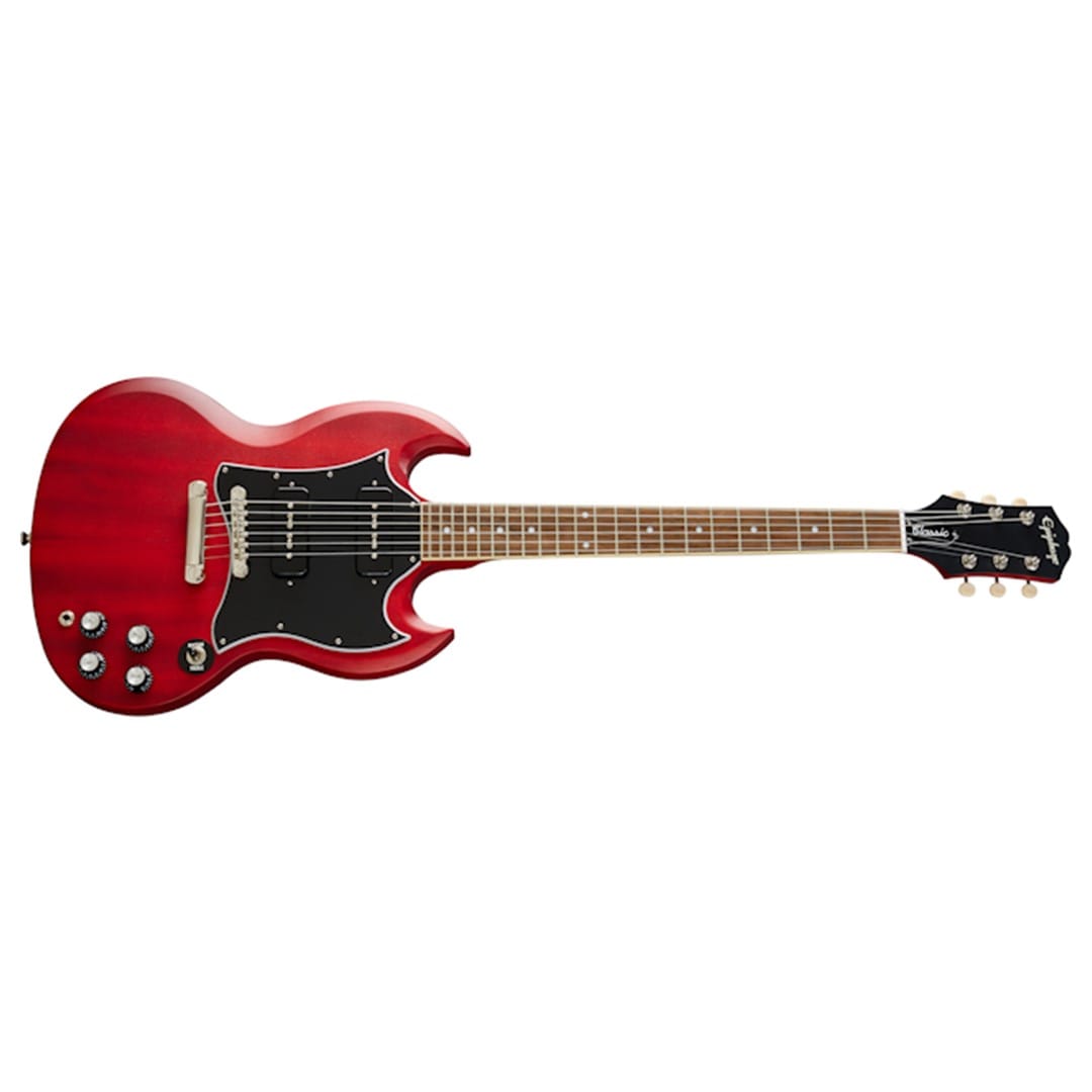 Epiphone EGS9C-WCH SG Classic P-90s Worn Cherry - Image 2
