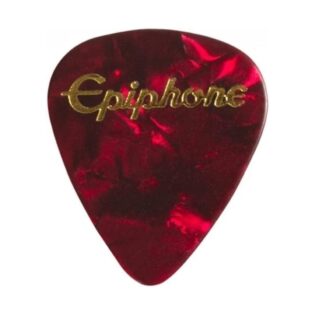 Epiphone APRE12-74T Red Pearloid Thin Picks 12 Pack