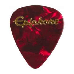 Epiphone APRE12-74M Red Pearloid Medium Picks 12 Pack