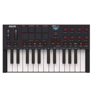 Akai Professional MPK Mini IV USB-C MIDI Keyboard Controller (Black)