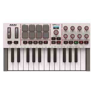 Akai Professional MPK Mini IV USB-C MIDI Keyboard Controller (Grey)