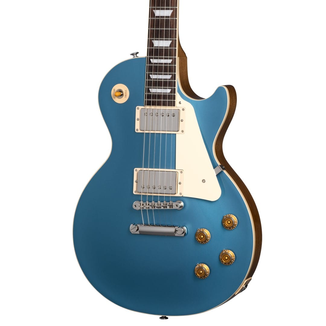 GIBSON LPS5P00-PH Les Paul STD 50s Plain Top Pelham Blue+Hard Case - Image 2