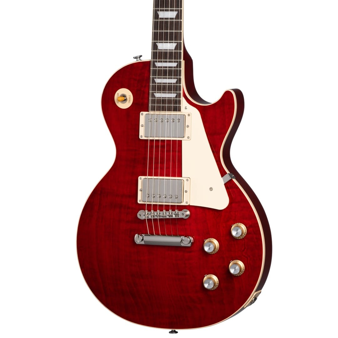 GIBSON LPS600-SC Les Paul STD 60s Figured Top 60s Cherry+Hard Case - Image 2