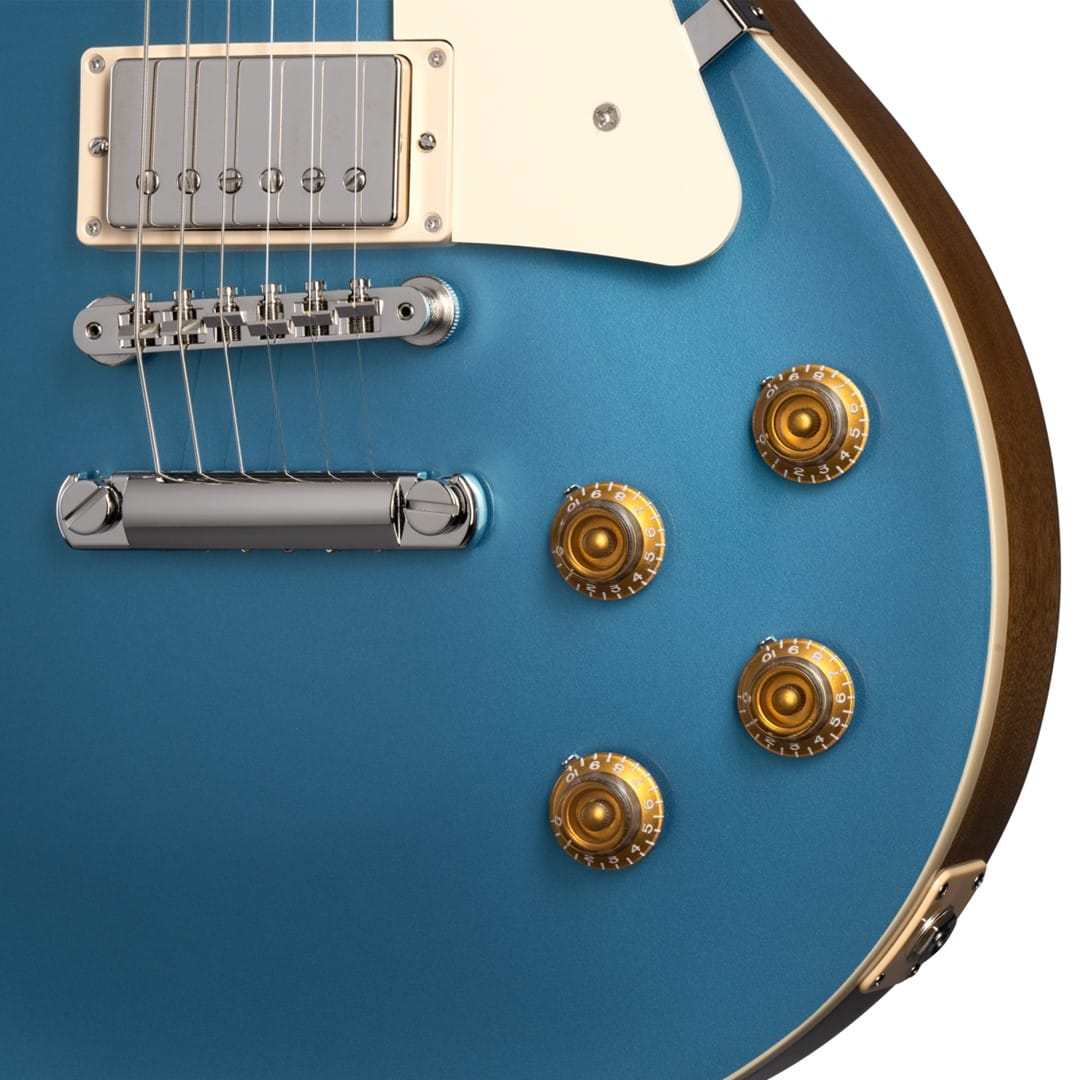 GIBSON LPS5P00-PH Les Paul STD 50s Plain Top Pelham Blue+Hard Case - Image 3