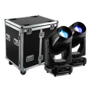 BEAMZPRO NEREID700 LED MOVING HEAD OUTDOOR FRAMING ZOOM IP65 1x 750W [2 PIECES IN FLIGHTCASE]
