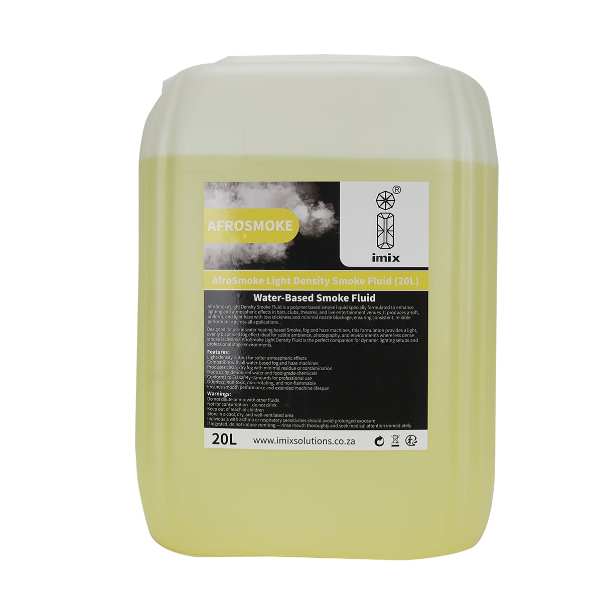 SFAT Afrosmoke Light Density Smoke Liquid (20L) - Image 3