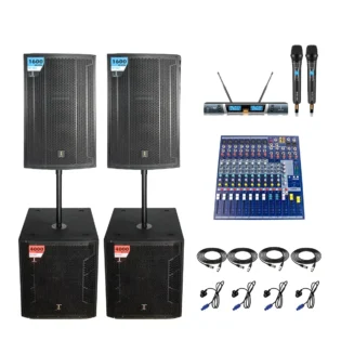 AP15 and M18P Active Speaker Combo