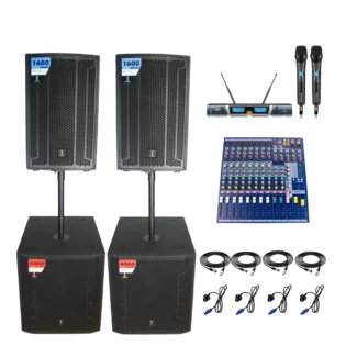 Imix APA12A and M18P Active Speaker Combo