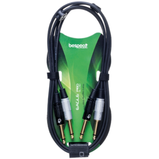 Eagle Pro 5m Dual Jack to Jack instrument cable