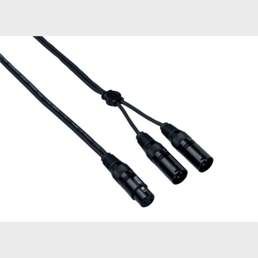 Eagle Pro 0.5m Y-Split F-XLR to 2x M-XLR - Image 2