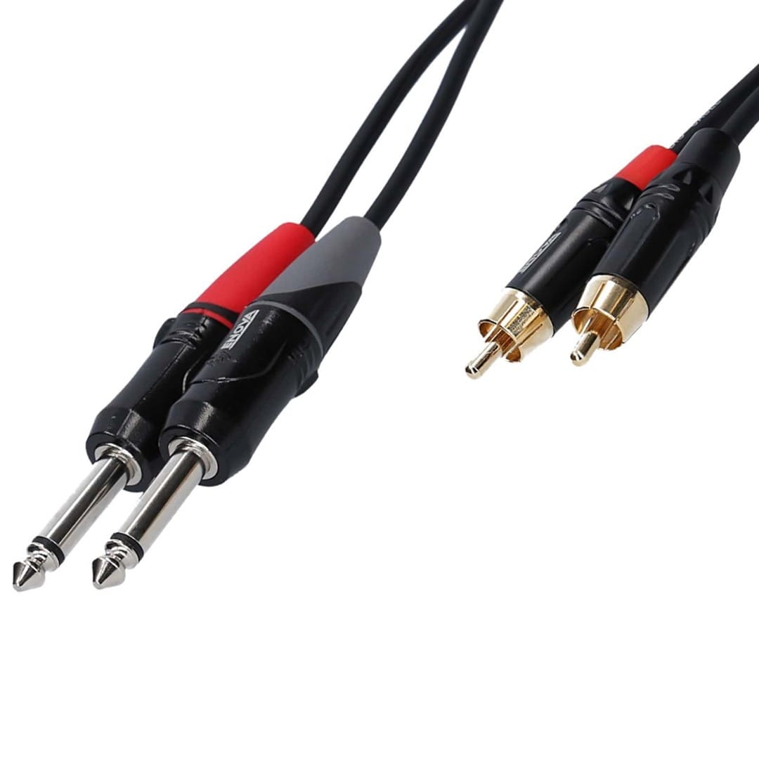 Enova EC-A3-CLMPLM-3 3m RCA Jack Adapter Cable Stereo - Image 2