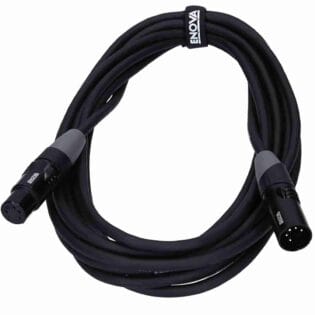 Enova EC-L1-XLFM5-1 1m XRL/DMX Cable