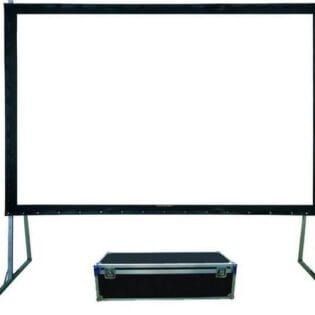 Imix Folding Projector Screen with Flight Case (Rear projection)