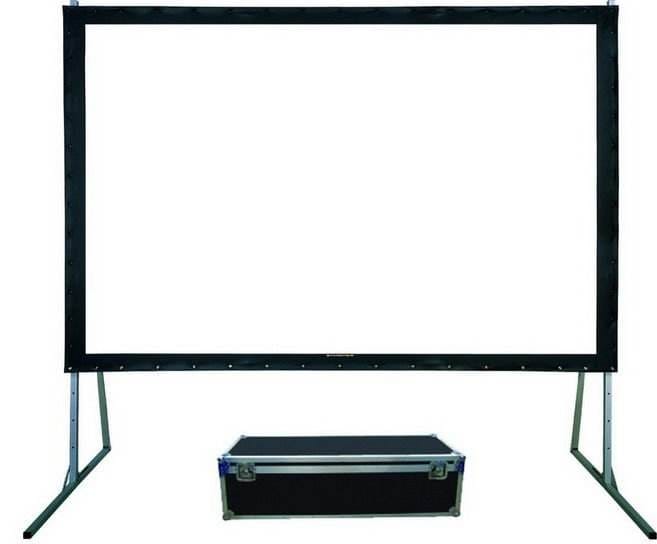 Imix Folding Projector Screen with Flight Case (Front + Rear Projection)