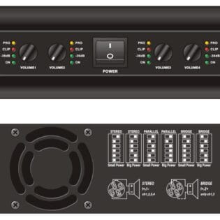 Imix I-600.4 Power Amplifier