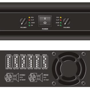 Imix I-800 Power Amplifier