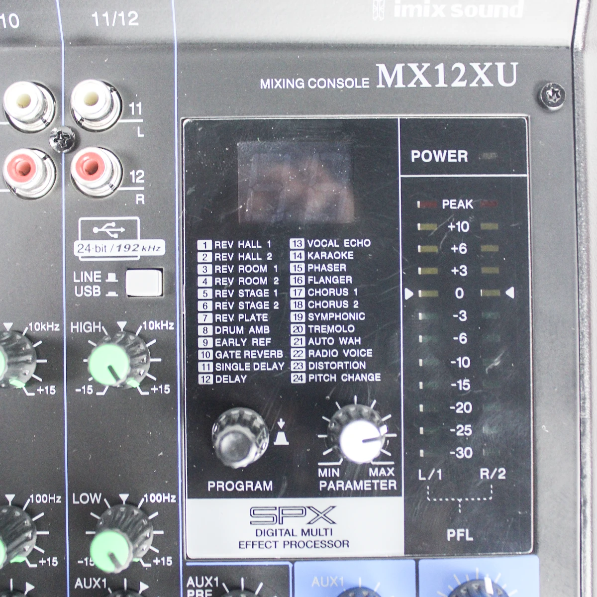 Imix MX12XU 12 Channel Analogue Mixer - Image 6