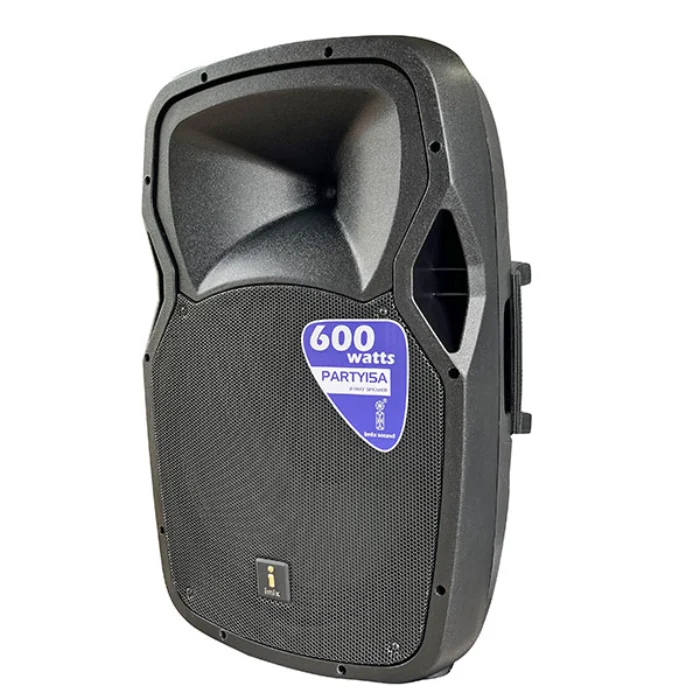 Imix Party 15A 15" Active Speaker w/ Stand And Mic - Image 3
