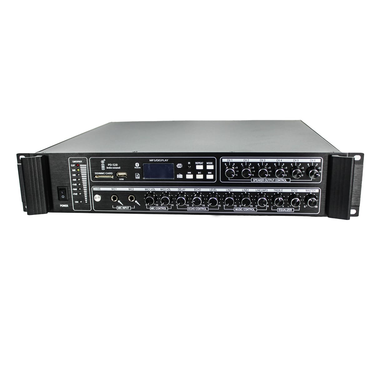 Imix PD-120 120W Public Address Amplifier - Image 2