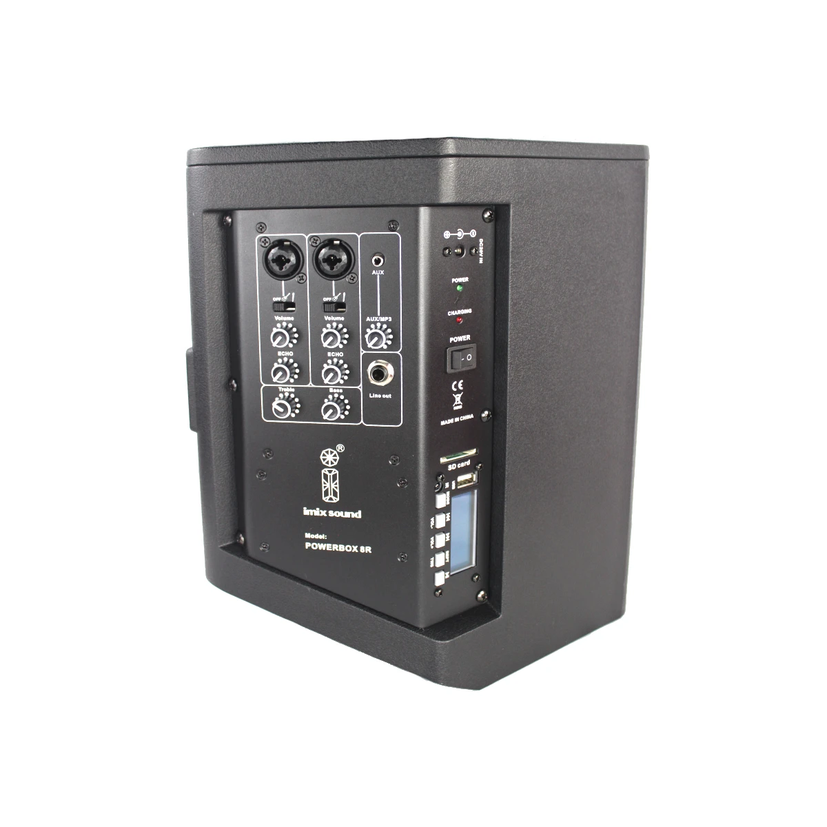 PowerBox 8R Active 8" Battery Powered Speaker - Image 3