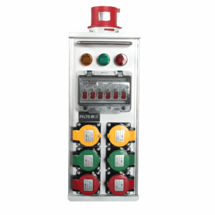 Imix 32A 3-Phase to 6 x 16A Power Distribution Box