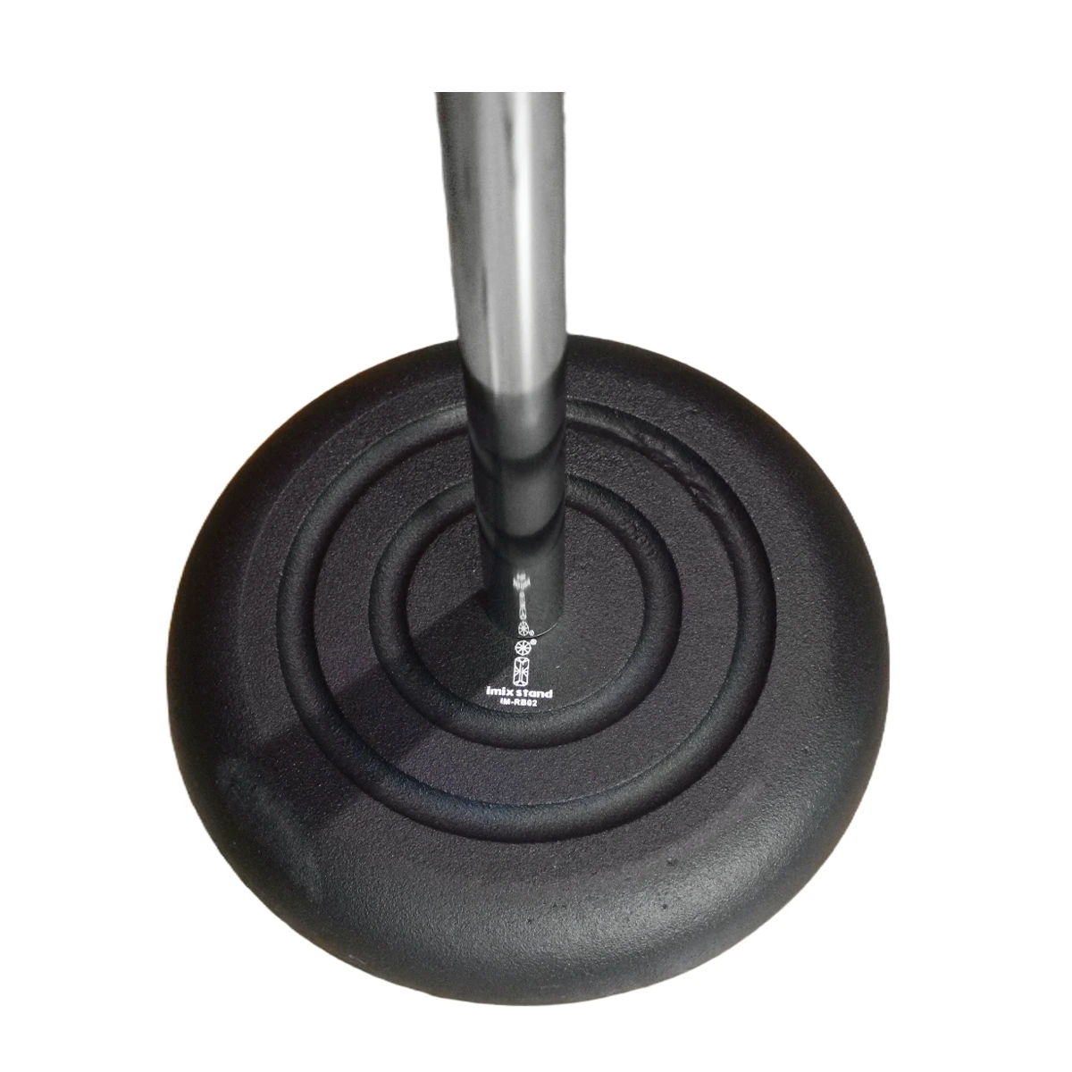 Imix Boom Arm Round Base Silver Mic Stand - Image 2