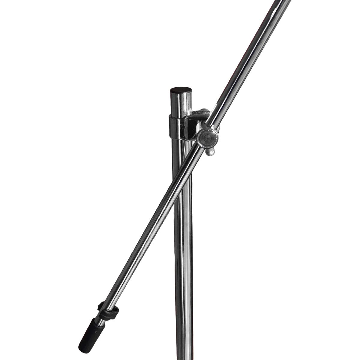 Imix Boom Arm Round Base Silver Mic Stand - Image 5