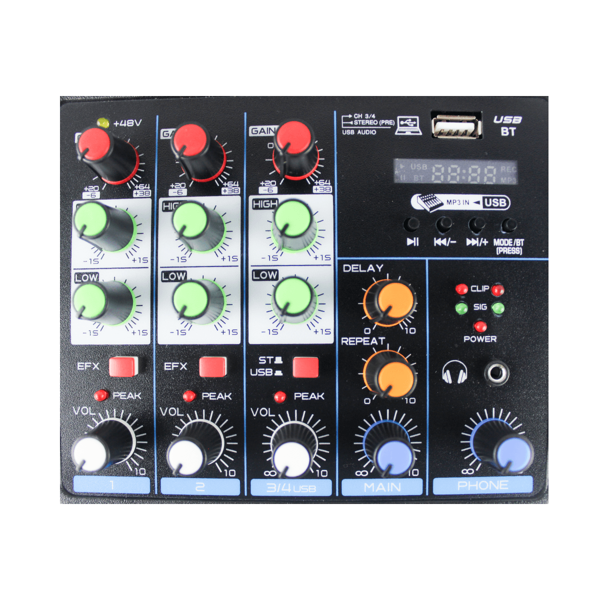 Imix ISM4 4 Channel Analogue Mixer - Image 2
