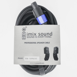 Imix IM-SPK05 Speakon to Speakon Speaker Cable (5 Meter)