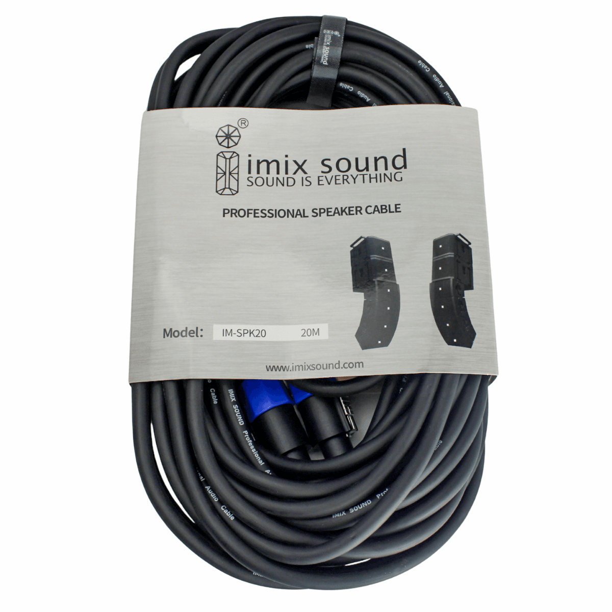 Imix IM-SPK20 Speakon to Speakon Speaker Cable (20 Meter)