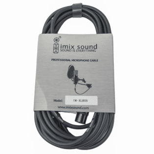 Imix 5 Meter IM-XLR05 XLR Male to XLR Female Microphone Cable