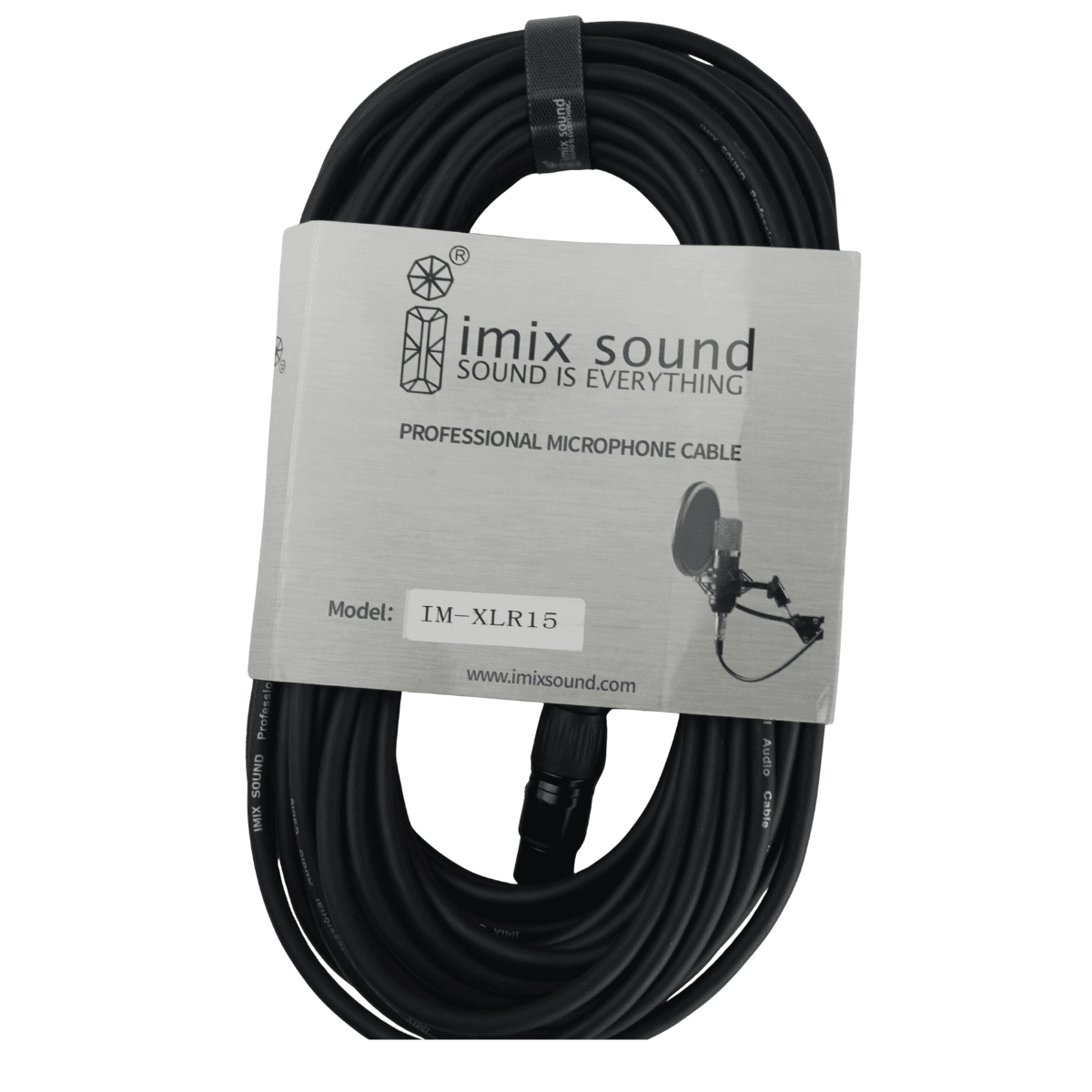 Imix 15 Meter IM-XLR15 XLR Male to XLR Female Microphone Cable