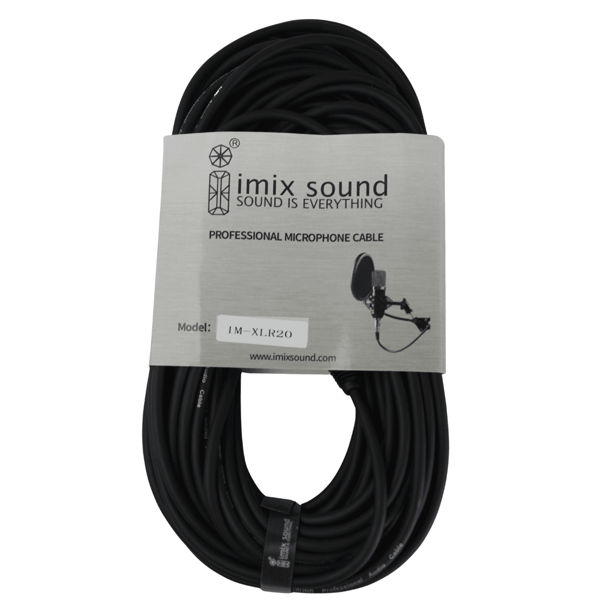 Imix 20 Meter IM-XLR20 XLR Male to XLR Female Microphone Cable