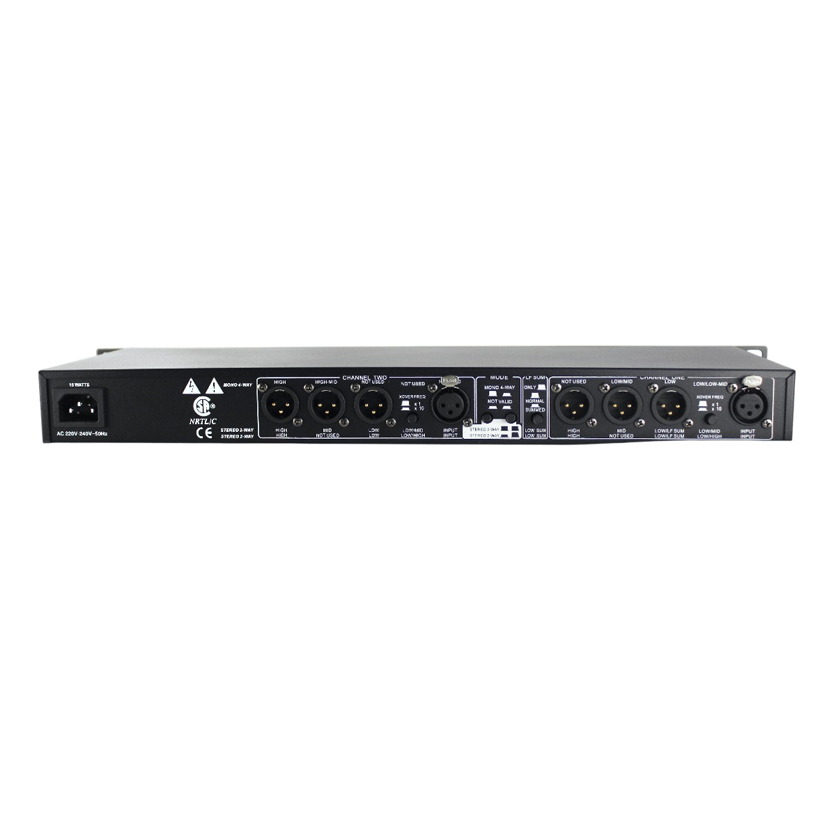 Imix Sound XO-234XL 4-Way Professional Audio Crossover - Image 3