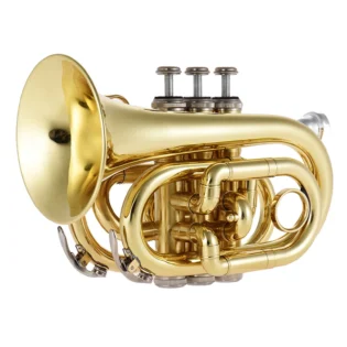 JD Percussion JDMT-500L Pocket Trumpet