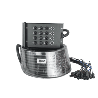 Pure Link PLK12+4 Stage Snake Cable – 30 Meter (12 In / 4 Return