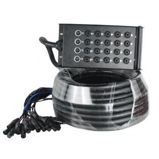 Pure Link PLK20+4 Stage Snake Cable – 30 Meter (20 In / 4 Return