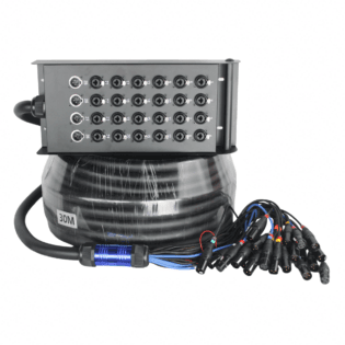 Pure Link PLK24+4 Stage Snake Cable – 30 Meter (24 In / 4 Return