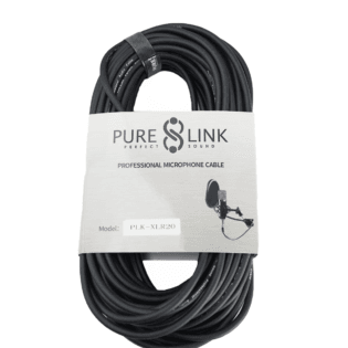 Pure Link PLK-XLR20 XLR Male to XLR Female Microphone Cable (20 Meter)