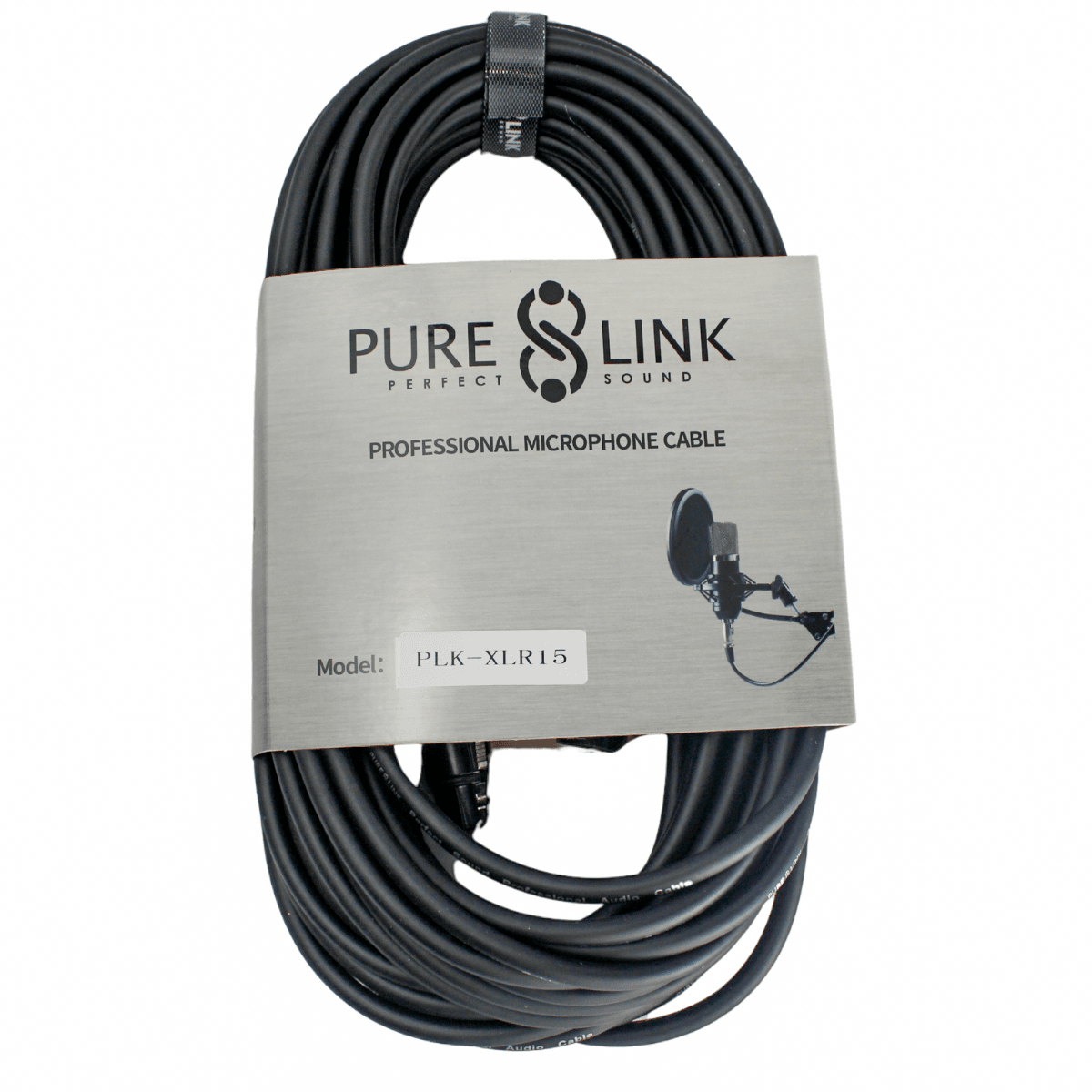 Pure Link PLK-XLR15 XLR Male to XLR Female Microphone Cable – 15 Meter