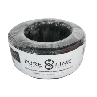 Pure Link PLK-XLR-FIRE XLR Microphone Cable – 100 Meter (Fire-Resistant