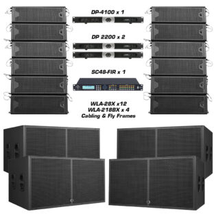 Wharfedale Pro WLA Line Array Package