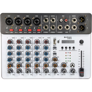 CITRONIC Q-PAD MUSIC MIXER BT/USB/MP3 8CH