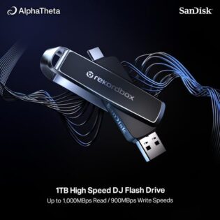 AlphaTheta Sandisk DJ Flash Drive - 1TB USB